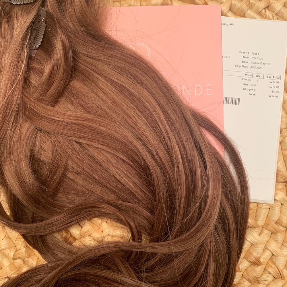 NEW Barefoot Blonde Hair Extensions